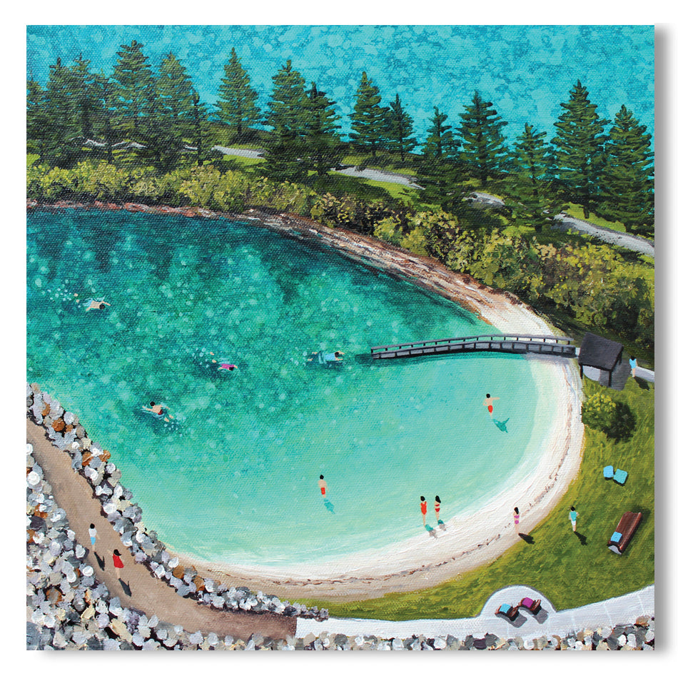 Card - Bruce Steer Pool - Bermagui