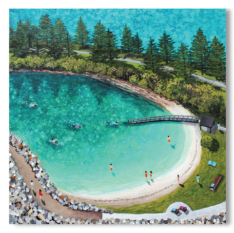 Card - Bruce Steer Pool - Bermagui