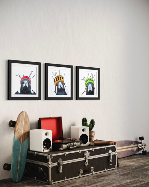 'Bird Brain - Egg Head' Print