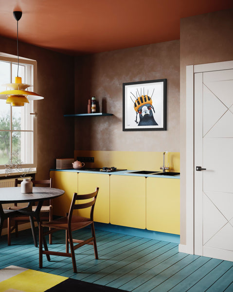 'Bird Brain - Egg Head' Print