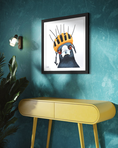 'Bird Brain - Egg Head' Print