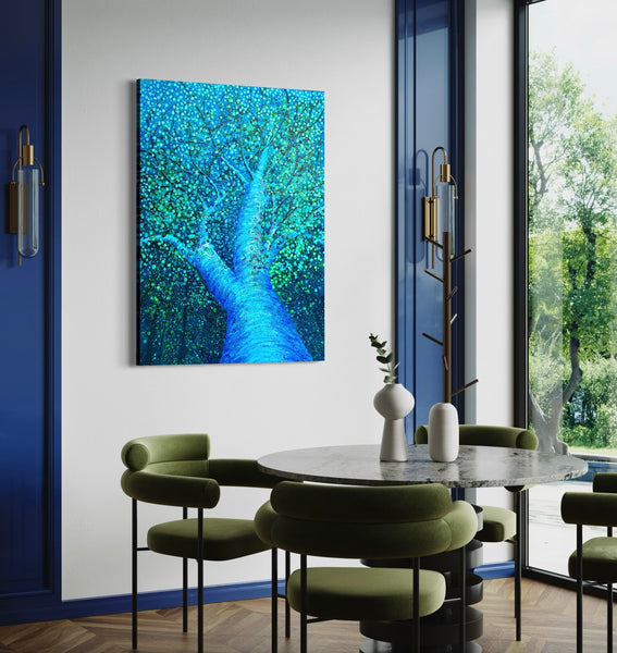 'Tree of Lost Memories' Acrylic on Canvas