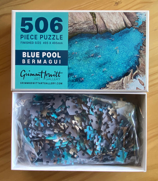 'Blue Pool - Bermagui' Jigsaw Puzzle