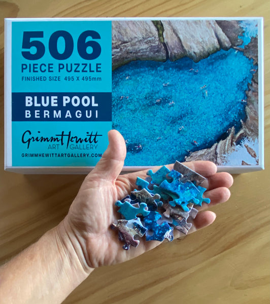 'Blue Pool - Bermagui' Jigsaw Puzzle