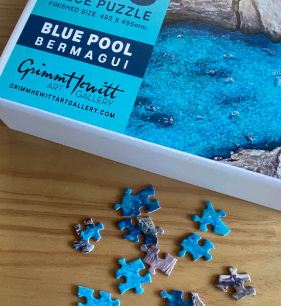 'Blue Pool - Bermagui' Jigsaw Puzzle
