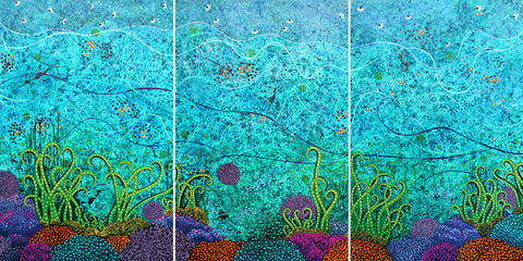 'If Wishes Were Weedy Sea Dragons' - Triptych
