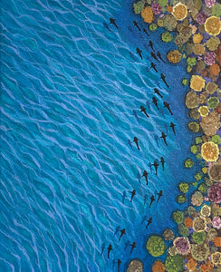 Original Painting - Ripples on the Reef