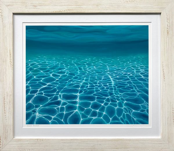 'Sunlit Seabed' Framed Print