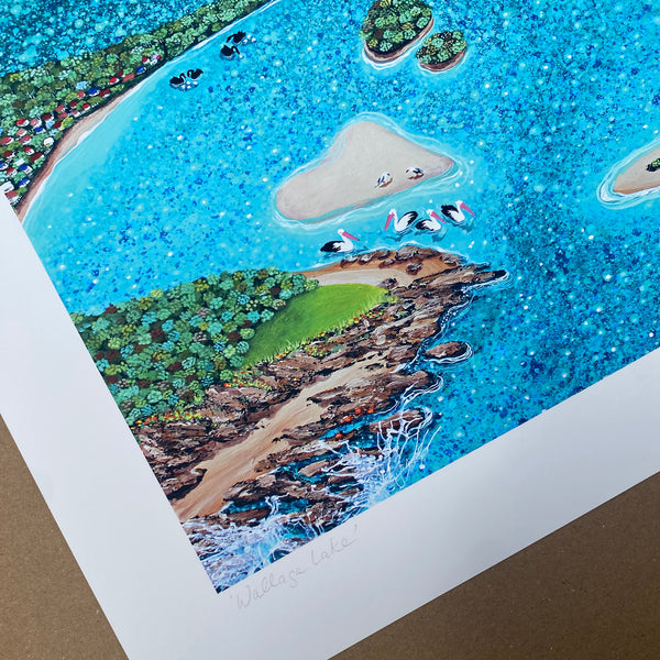'Wallaga Lake' Print
