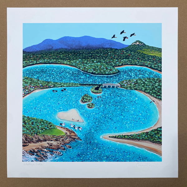 'Wallaga Lake' Print