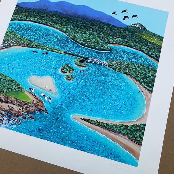 'Wallaga Lake' Print