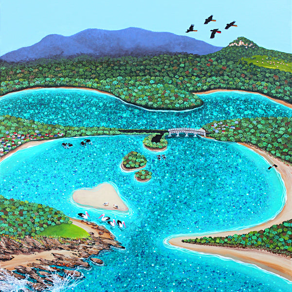 'Wallaga Lake' Print