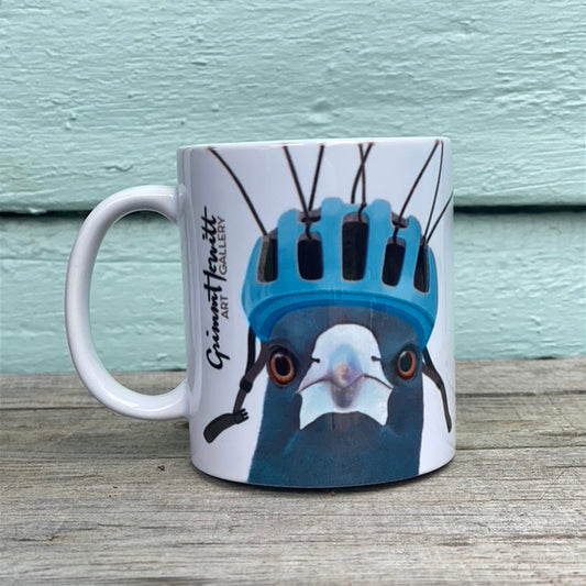 Mug - Bird Brain Blue