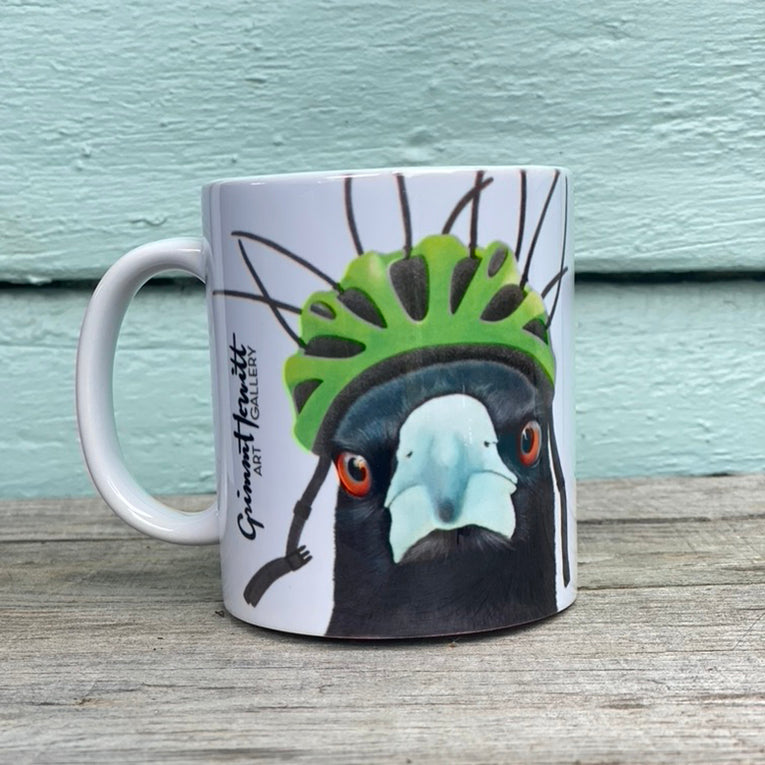 Mug - Bird Brain Green