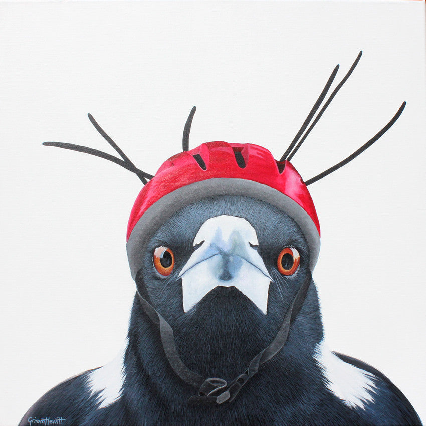 Bird Brain - Red Helmet