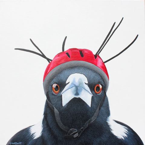 Bird Brain - Red Helmet