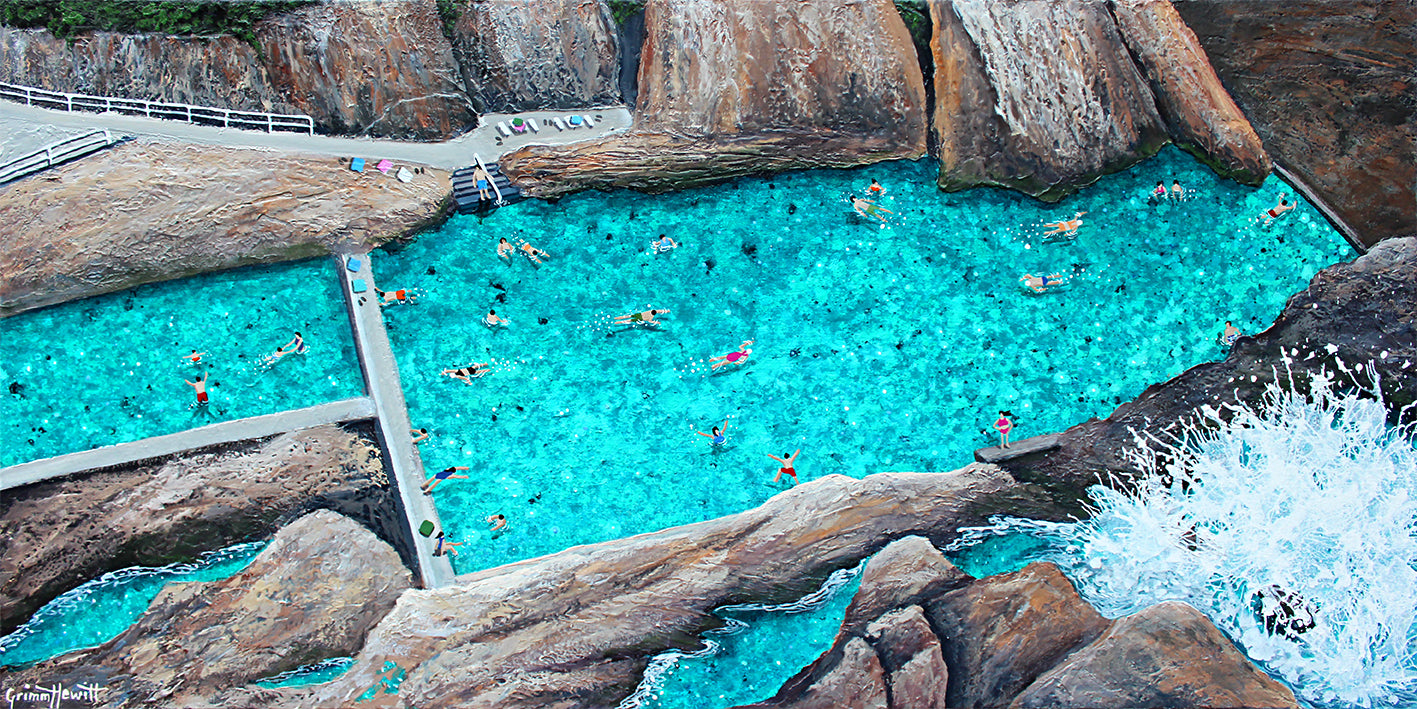 'Blue Pool II - Bermagui'