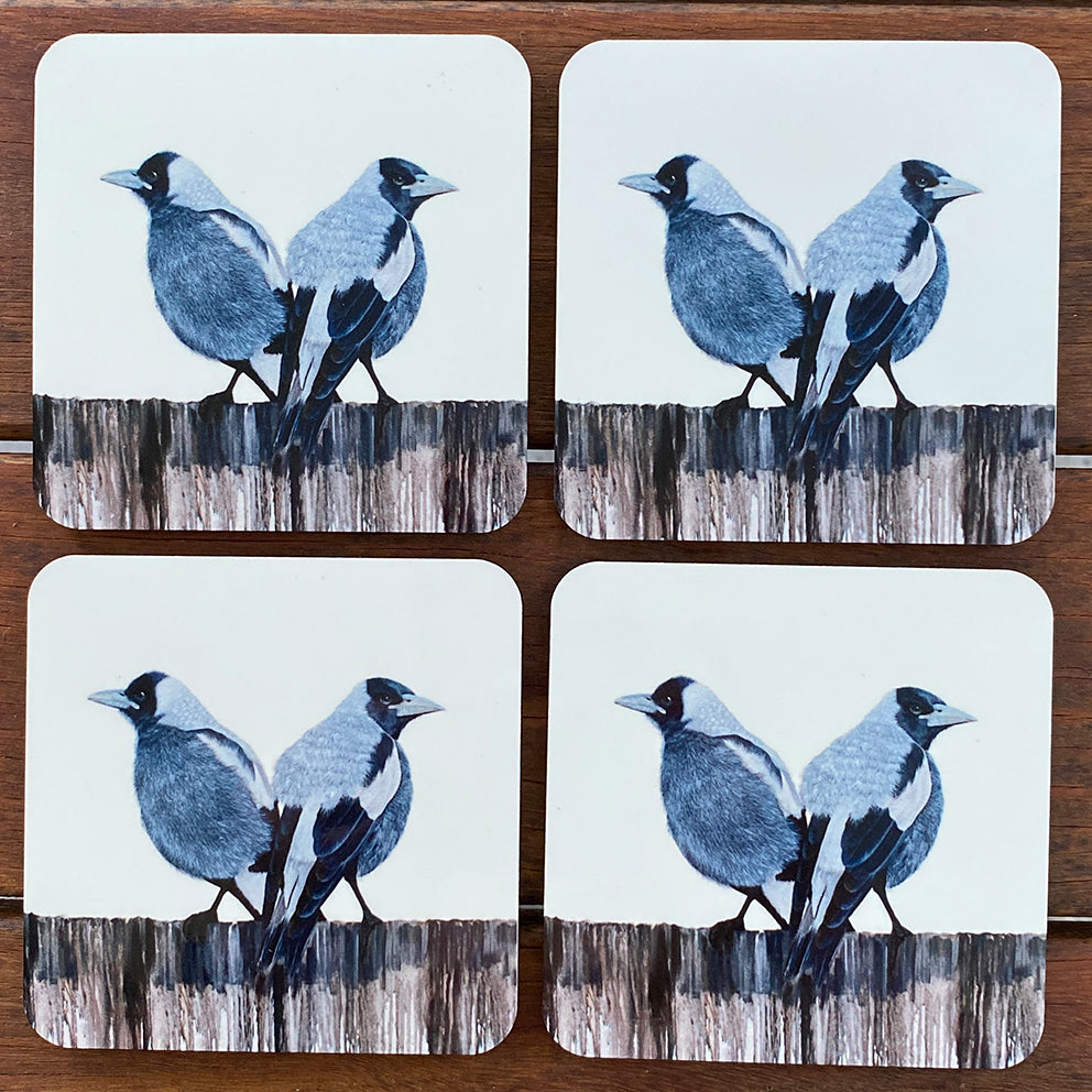 Coasters - Magpie Babies