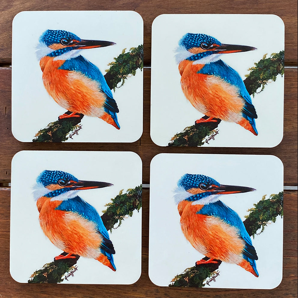 Coasters - Sacred Kingfisher