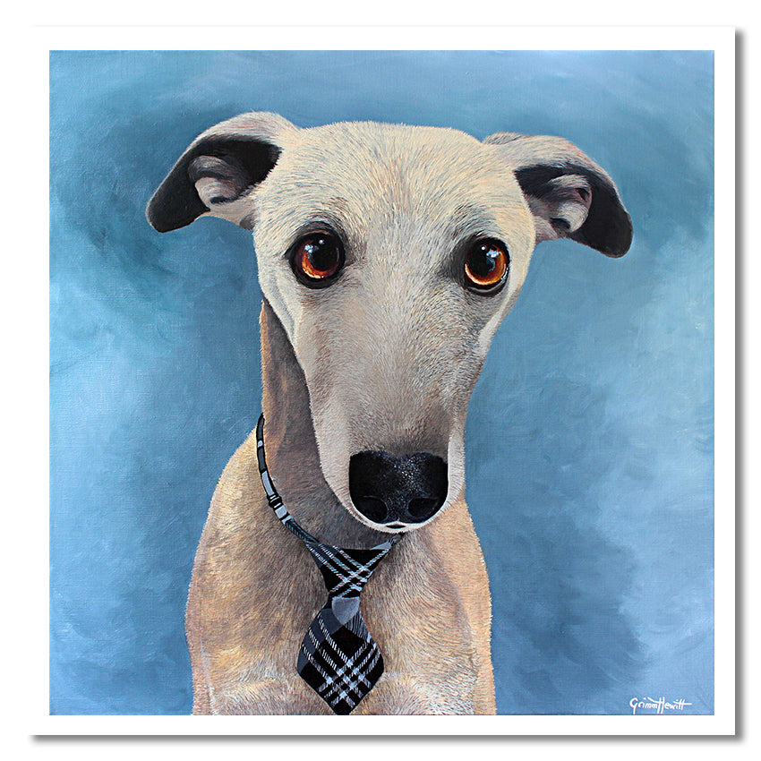 Card - Devo the Whippet