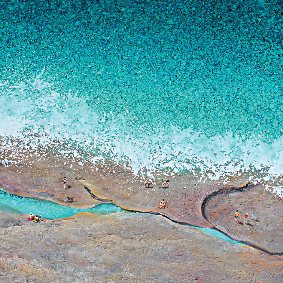 Card - Summer on the Rocks