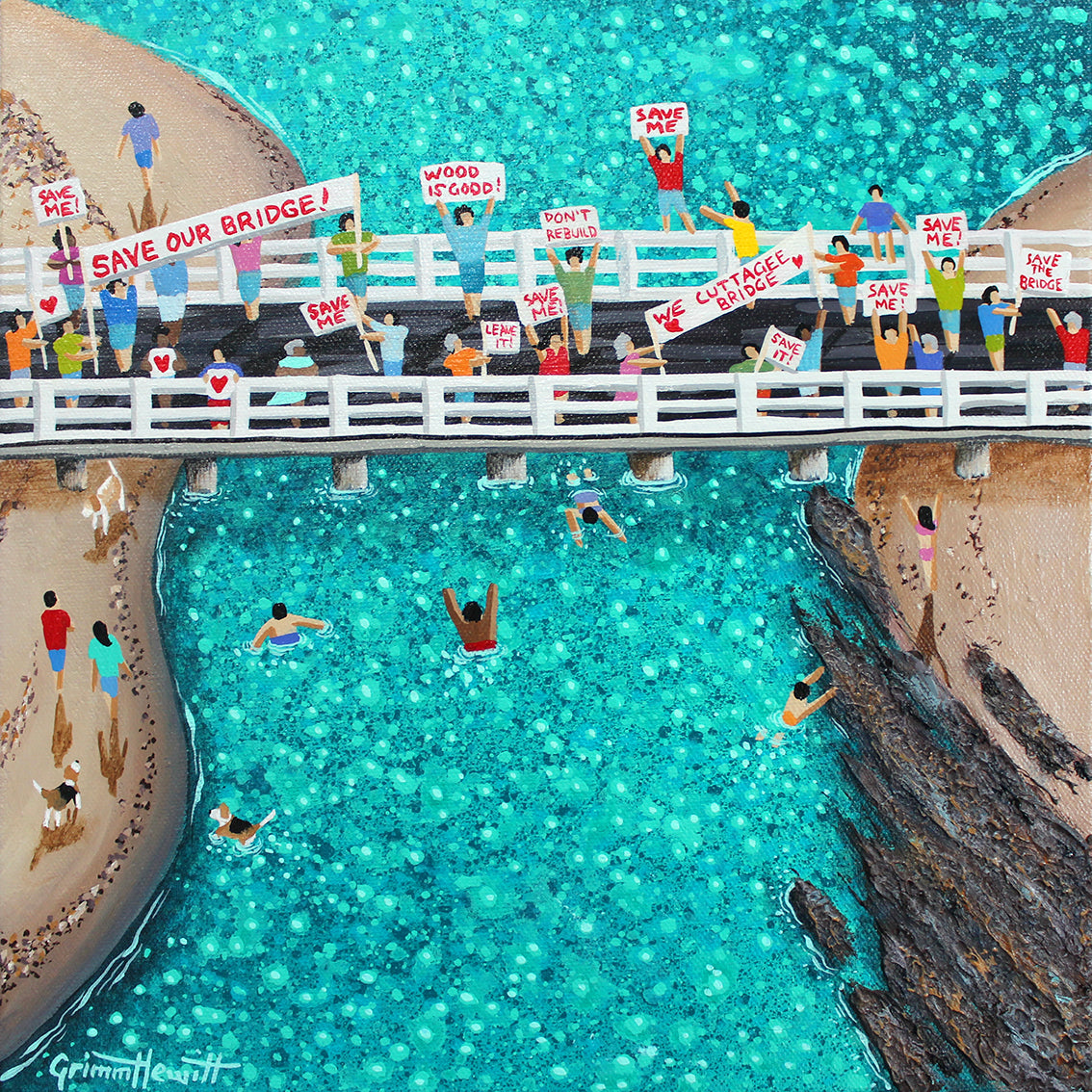 'Save Me - Cuttagee Bridge - Yuin Country'
